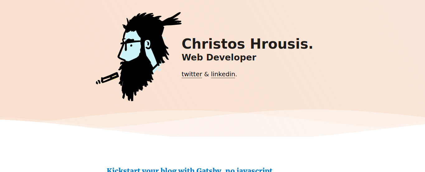 How this blog looks with the waves!